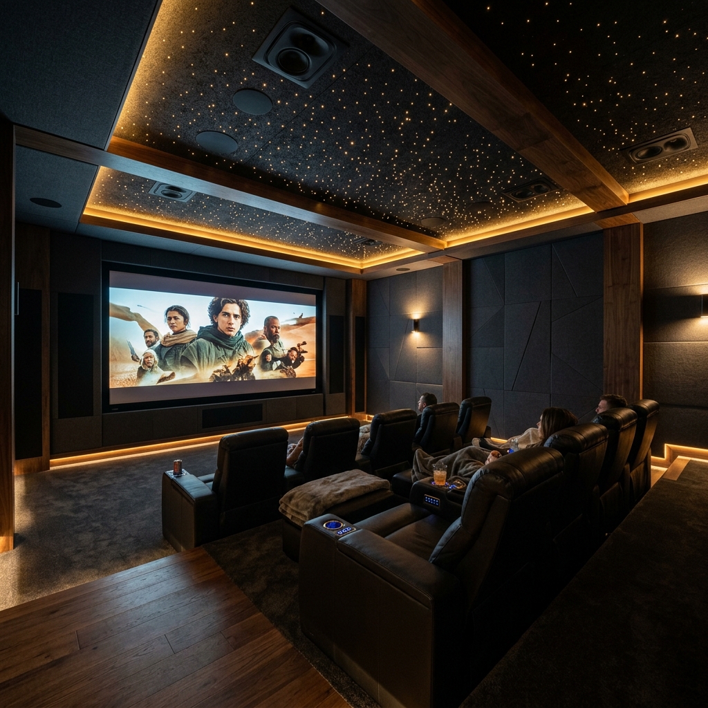 Luxury Theater Room