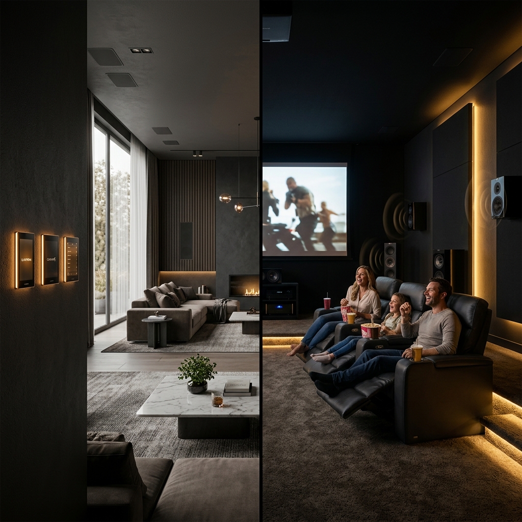 Luxury Home Theater Experience